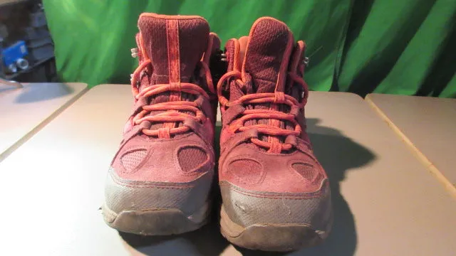 Used L.L. Bean Kids Trail Model Hiker Lace Up Boots- Kids Youth 4