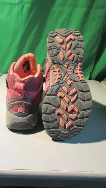 Used L.L. Bean Kids Trail Model Hiker Lace Up Boots- Kids Youth 4