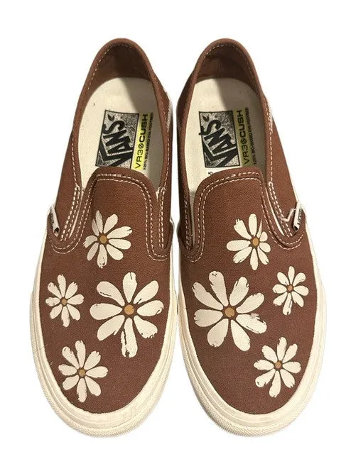 Vans | Painted Floral Slip-On VR3 SF (SZ 5)