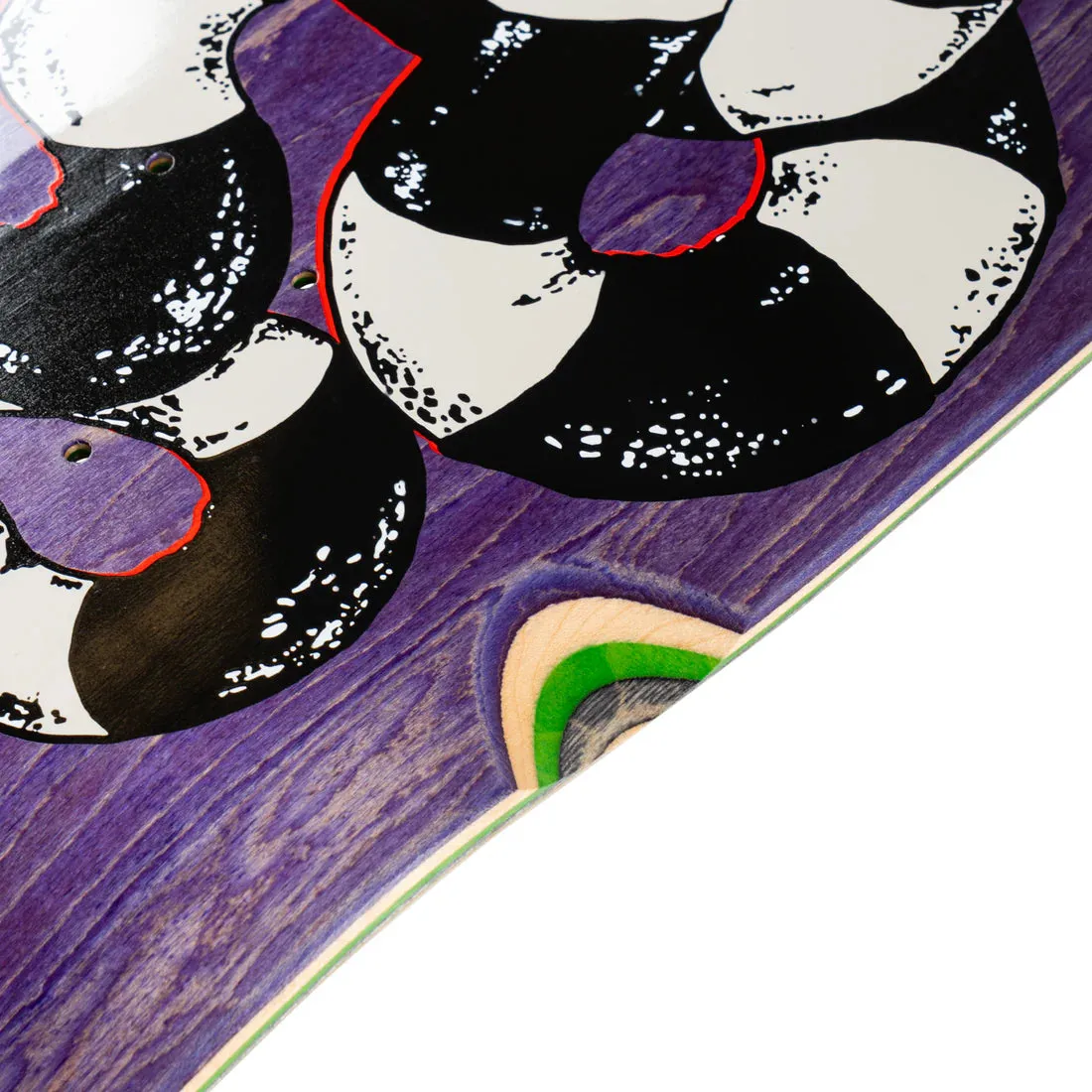 WELCOME x BEETLEJUICE - SANDWORM ON MAGIC BULLET 2.0 - PURPLE STAIN - 10.5"