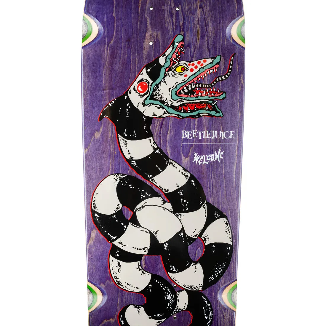 WELCOME x BEETLEJUICE - SANDWORM ON MAGIC BULLET 2.0 - PURPLE STAIN - 10.5"