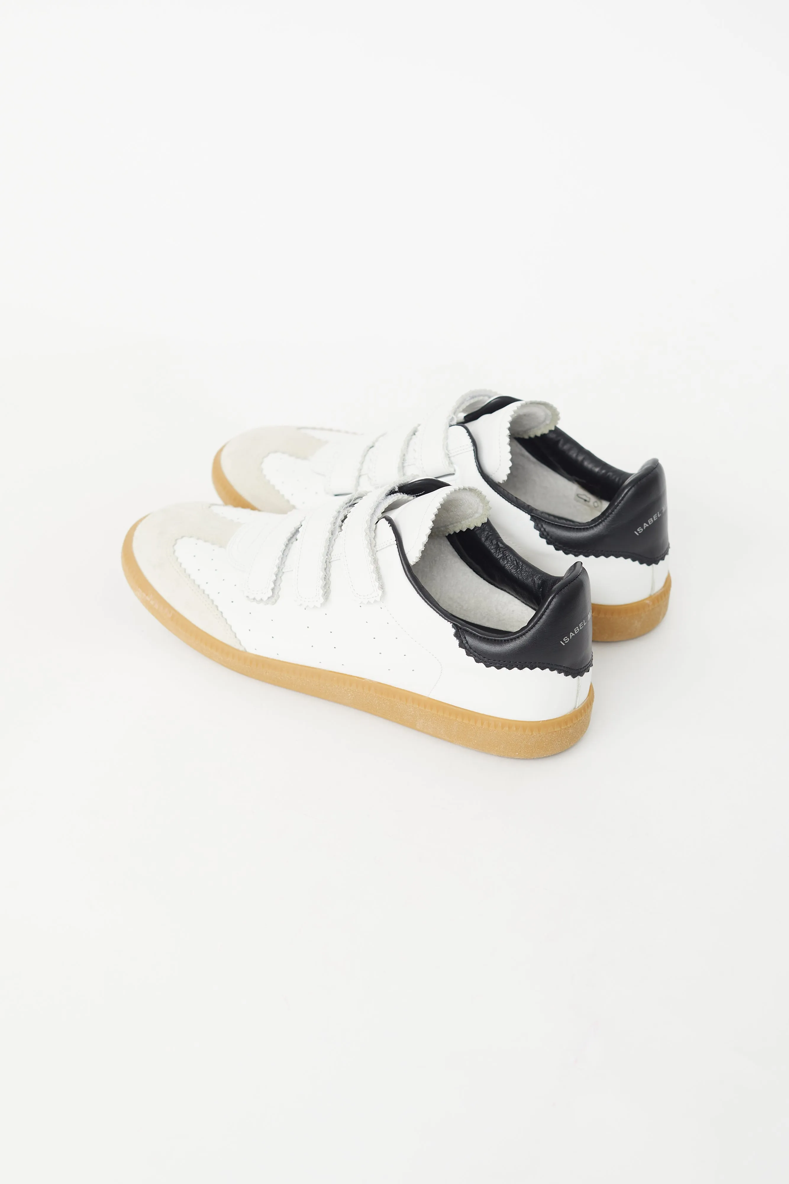 White Leather Bethy Sneaker