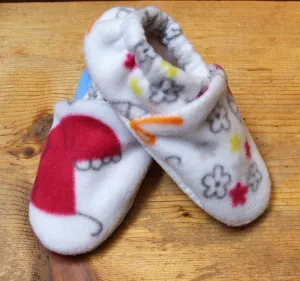 Wolfe Fleece Baby Booties