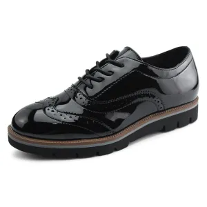 Women Lace Up Oxford Shoes