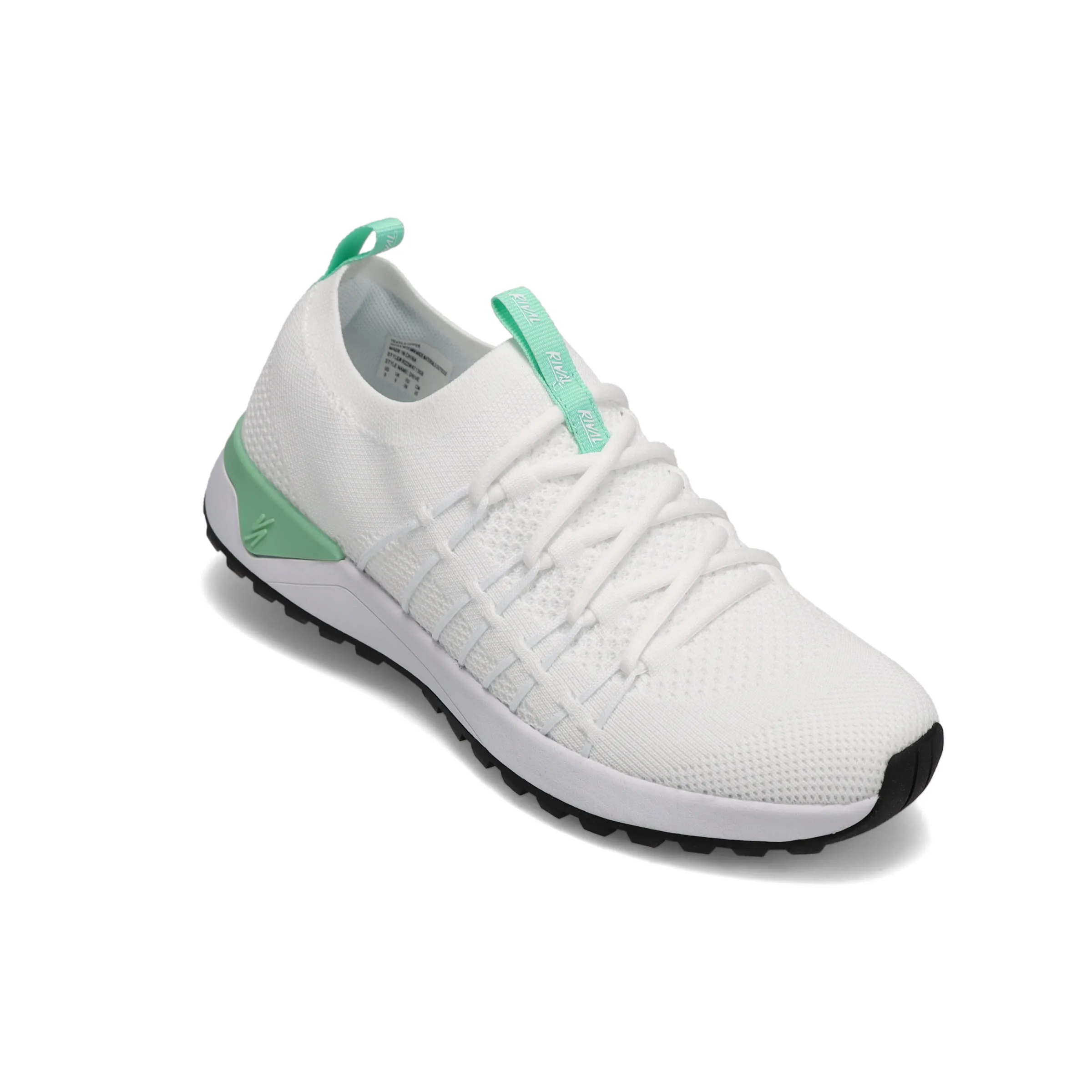 Women's Drive - White/Mint/White