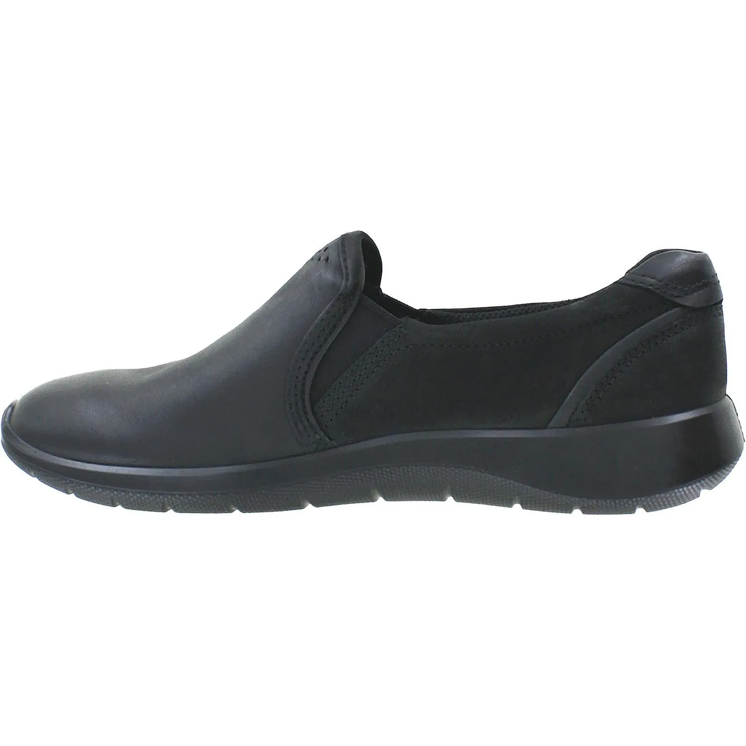 Women's Ecco Soft 5 Slip-On Black/Black Leather