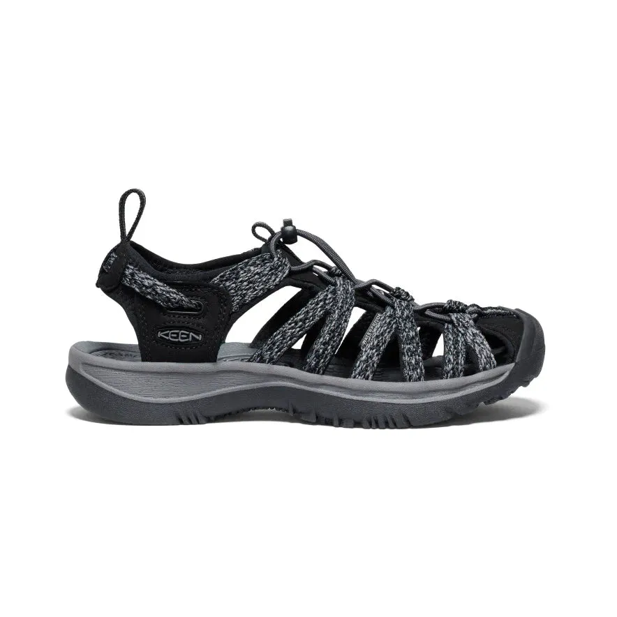 Women's Keen Whisper Color: Black/ Steel Grey