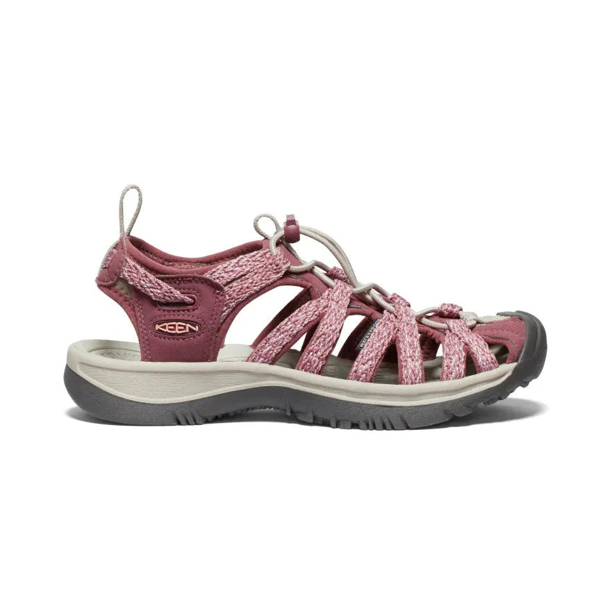 Women's Keen Whisper Color: Rose Brown/Peach Parfait