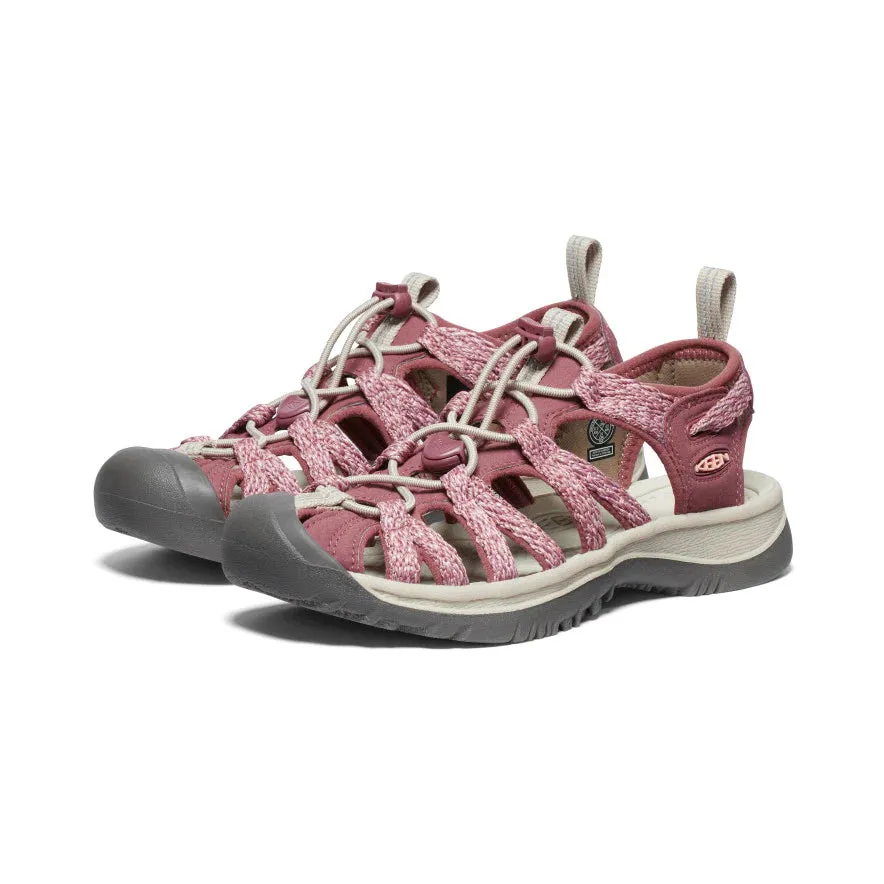 Women's Keen Whisper Color: Rose Brown/Peach Parfait