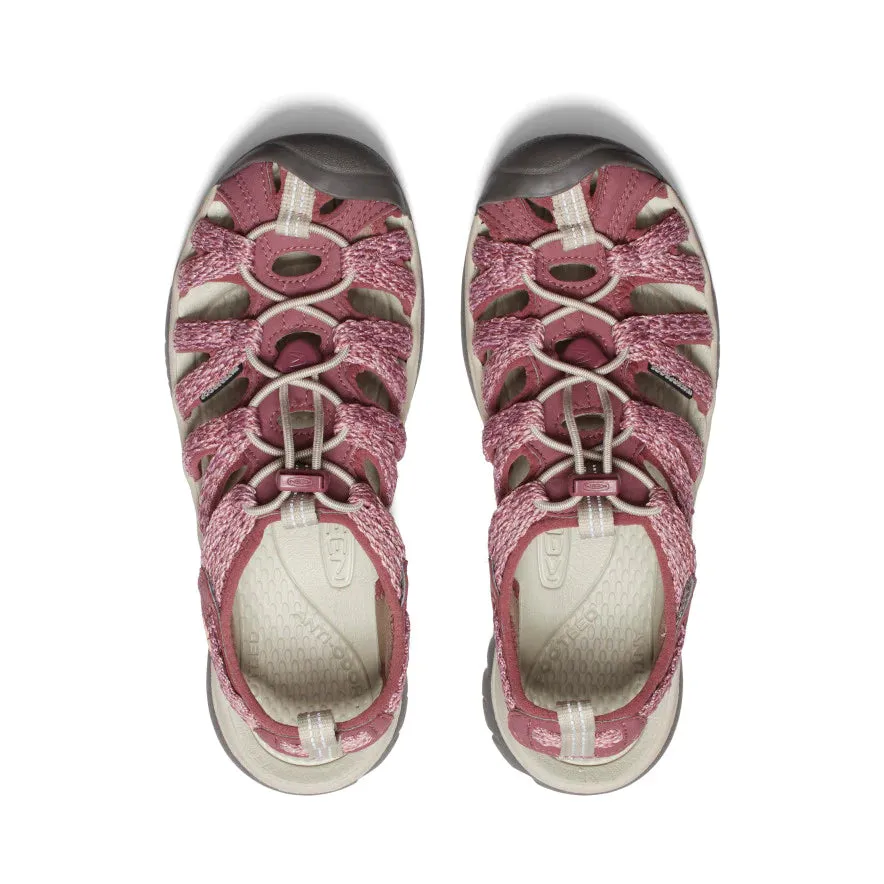 Women's Keen Whisper Color: Rose Brown/Peach Parfait