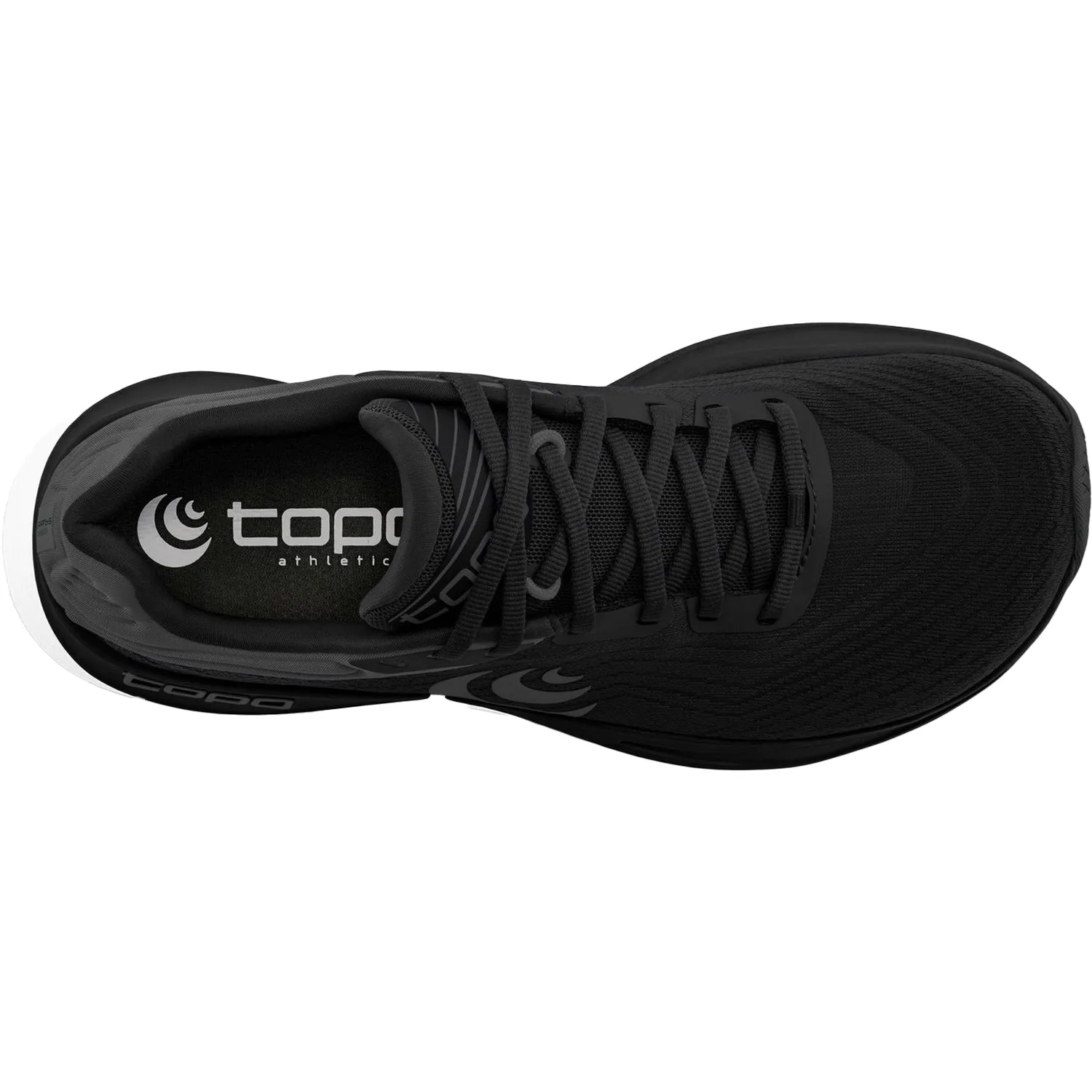 Women's Topo Ultrafly 5 Black/White Mesh