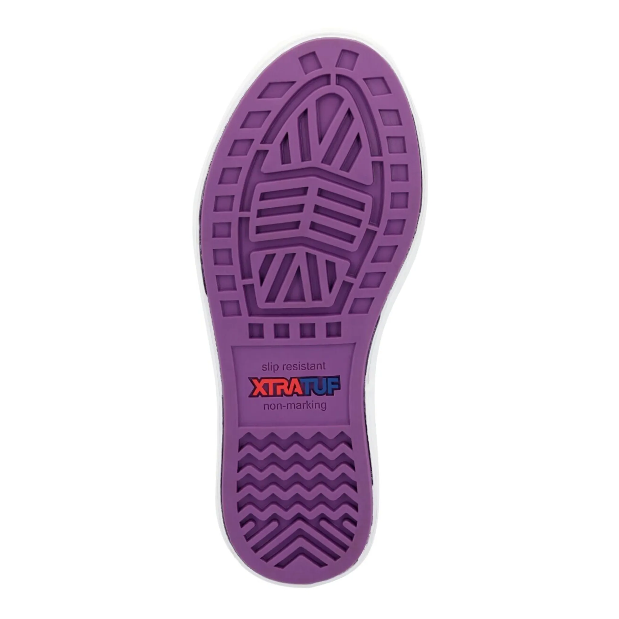 XTRATUF LITTLE KIDS DEWBERRY/PURPLE GUMDROP ANKE DECK BOOTS - XKAB500C