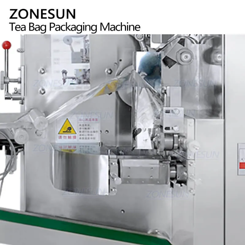 ZS-FS622 Automatic 3 Sides Volumetric Cup Tea Bag Filling and Sealing Machine With Outer Bag Granule Packaging Machine